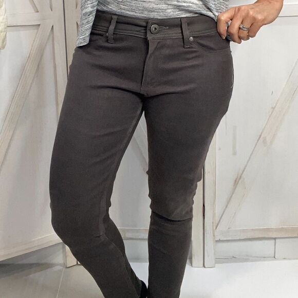 DL1961 Emma Power Legging  Lamb Leather & Coated In Birmingham Size 28 - Picture 15 of 15